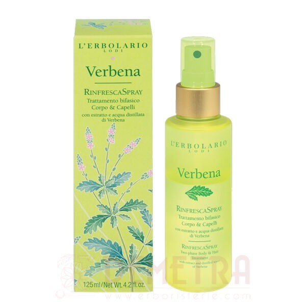 Verbena Rinfresca Spray Corpo e Capelli 125ml L'Erbolario