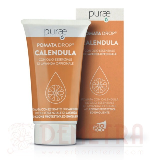 Pomata Calendula con tecnologia Drop® e Olio essenziale di Lavanda officinale Biologica