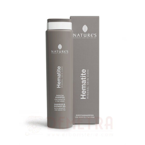Hematite doccia Shampoo 250ml L’energia della terra nel cuore della pelle