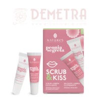 Peonia Segreta Kit Scrub & Kiss Scurb labbra esfoliante illuminanteNature's