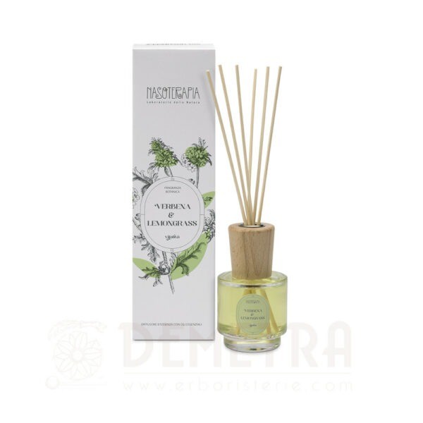 Diffusore bastoncini Verbena e Lemongrass Nasoterapia