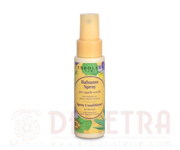 Balsamo senza risciacquo, per capelli secchi con estratti di Aloe e Viola Tricolor