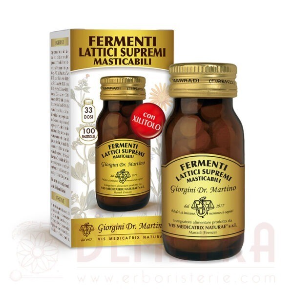 Fermenti Lattici Supremi masticabili 100 pastiglie dr. Giorgini