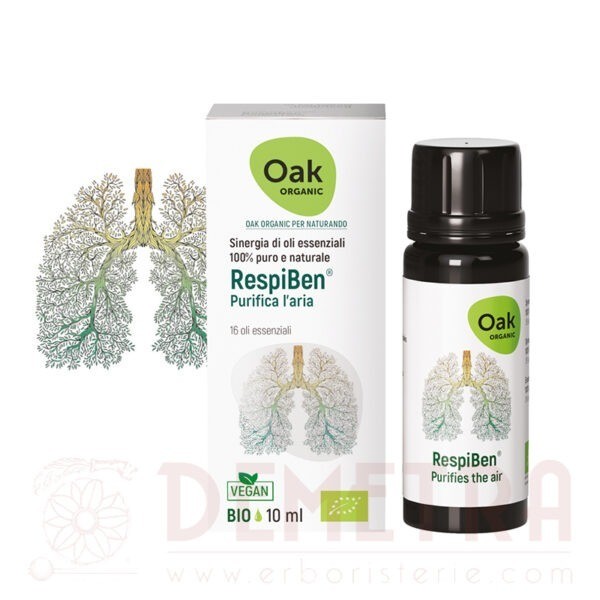 RespiBen® sinergia di essenziali Bio 10ml da diffondere nell'ambiente