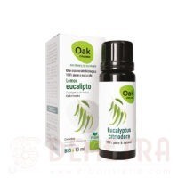 Eucalipto Citriodora Olio Essenziale 10ml biologico e vegano Oak Organic