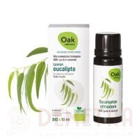 Lemon Eucalipto Olio Essenziale 10ml biologico e vegano Oak Organic