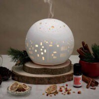 Lampada diffusore a Ultrasuoni Winter Tale. La città e le stelle Nasoterapia