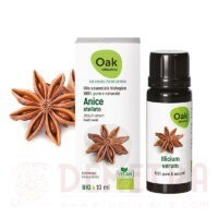 Anice Stellato Olio Essenziale 10ml biologico e vegano Anice badiana Illicium Verum Oak Organic