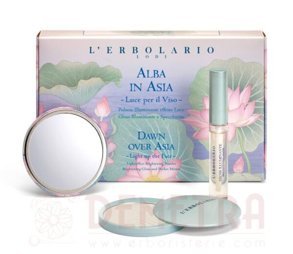 Kit Make Up Luce per il Viso Alba in Asia L'Erbolario Novità regalo edizione limitata
