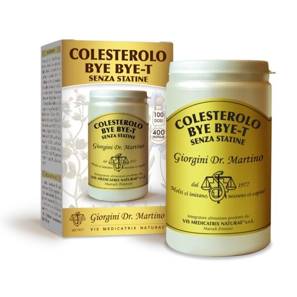 Colesterolo Bye Bye 400 compresse senza statine metabolismo dei lipidi (trigliceridi e colesterolo) dr. Giorgini