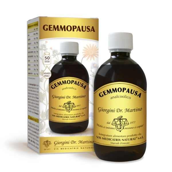 GEMMOPAUSA per il benessere delle donne liquido analcolico