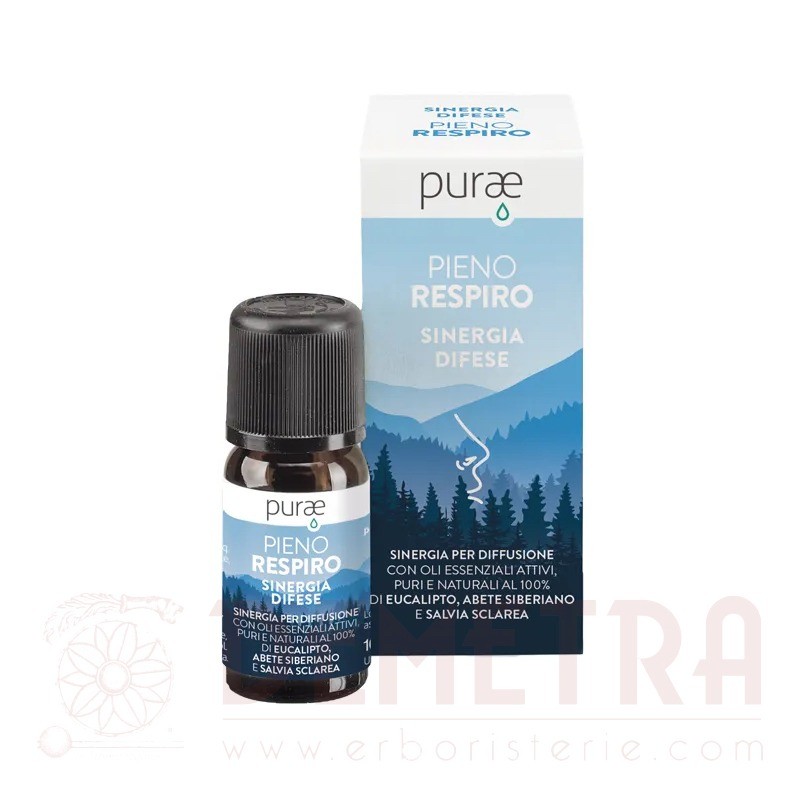 Sinergia Difese 10ml Pieno Respiro per diffusori e auto - Erboristeria  Demetra