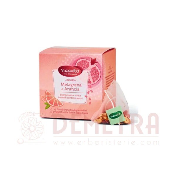 Melagrana e Arancia 15 filtri filtroscrigno un infuso che rinvigorisce