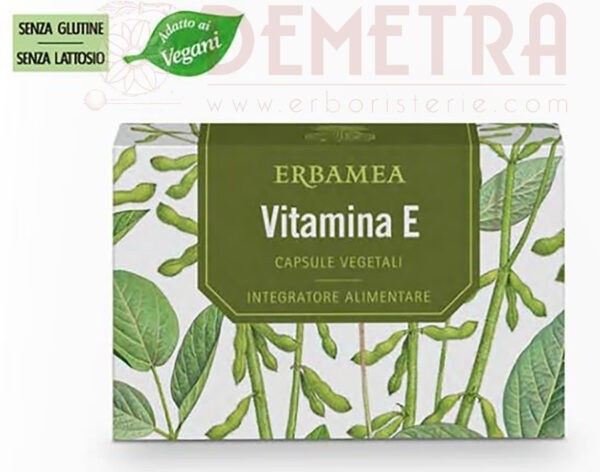 Vitamina E 24 capsule vegetali 36mg per capsula (300% VNR)