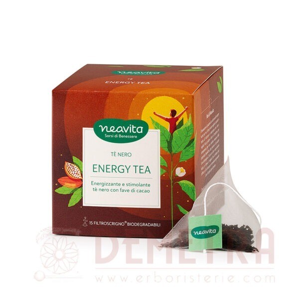 Energy Tea 15 filtri filtroscrigno Un tè nero energizzante e stimolante