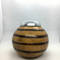 Mate Zucchetta Tigre MAXI con Bordo per Yerba Mate 200-250ml