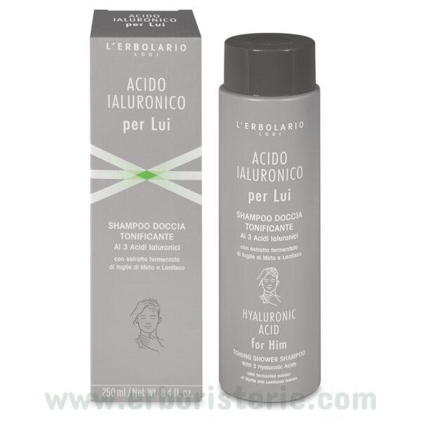 Shampoo Doccia Tonificante ai 3 Acidi Ialuronici 250ml
