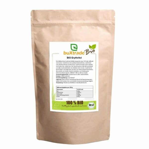 Eritritolo BIO 250g dolcificante naturale senza calorie né retrogusto!