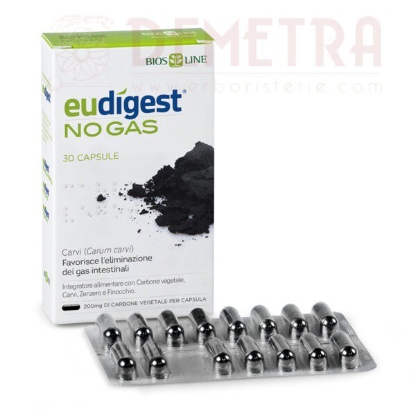 Eudigest No-Gas 30 capsule vegetali Biosline