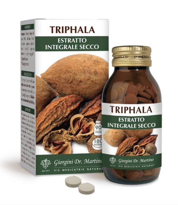 Triphala 180 pastiglie AMALAKI BIBHITAKI HARITAKI