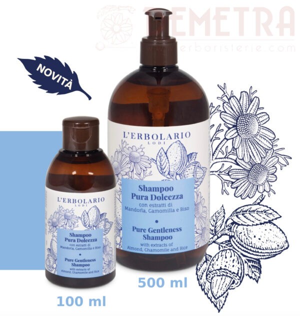 Shampoo pura dolcezza per tutta la famiglia