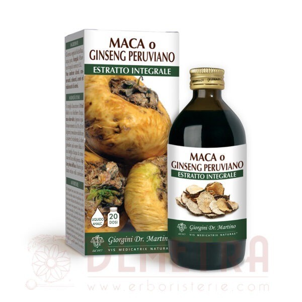Maca Peruviana Estratto Integrale analcolico 200ml dr. Giorgini