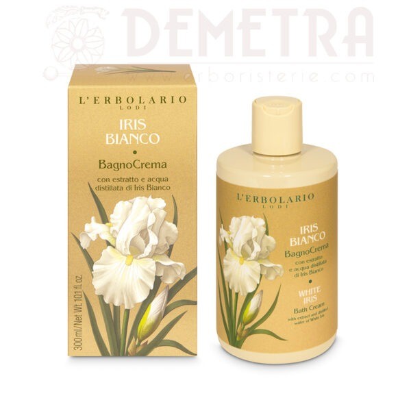 Iris Bianco Bagnocrema Profumato 300ml Novità L'Erbolario