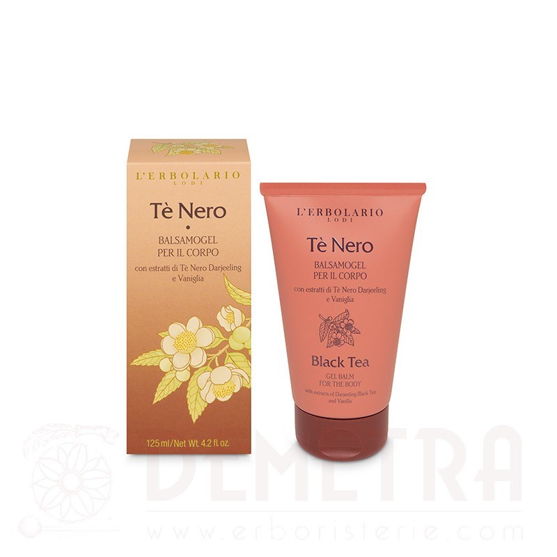 Te' Nero BalsamoGel per il Corpo 125ml Novità L'Erbolario