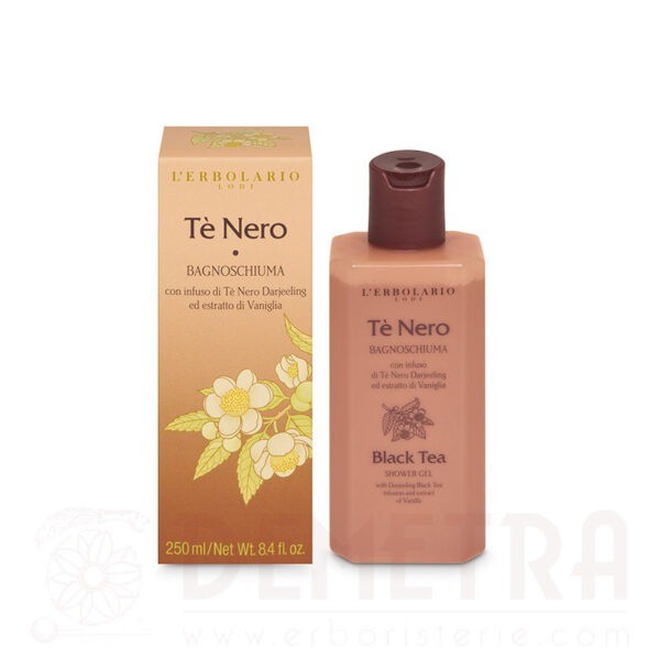 Te' Nero Bagnoschiuma Profumato 250ml Novità L'Erbolario