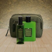 Vetiver Beauty Verde Freschezza Pochette in Tessuto Edizione limitata Novità L'Erbolario
