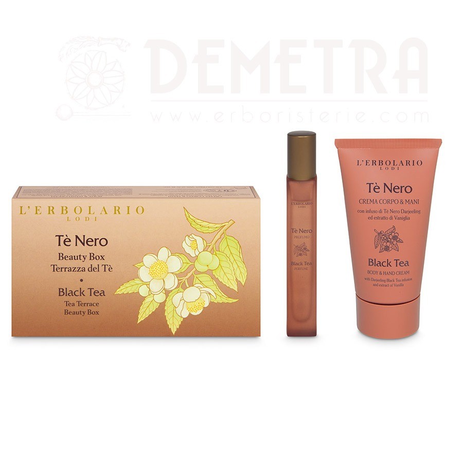 Te' Nero Beauty Box Terrazze del Te' edizione limitata L'Erbolario