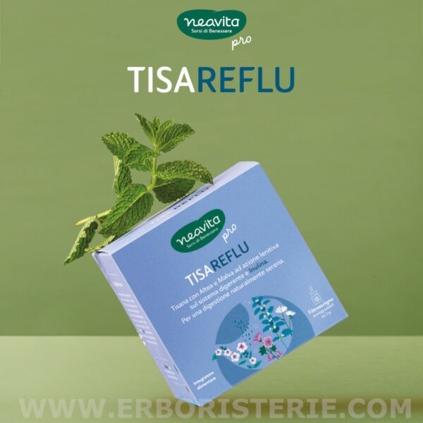 Tisareflu 18 filtri filtroscrigno Neavita per favorire il benessere gastrico