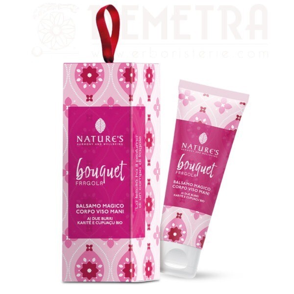 Balsamo Magico Corpo Viso e Mani Bouquet Fragola Nature's