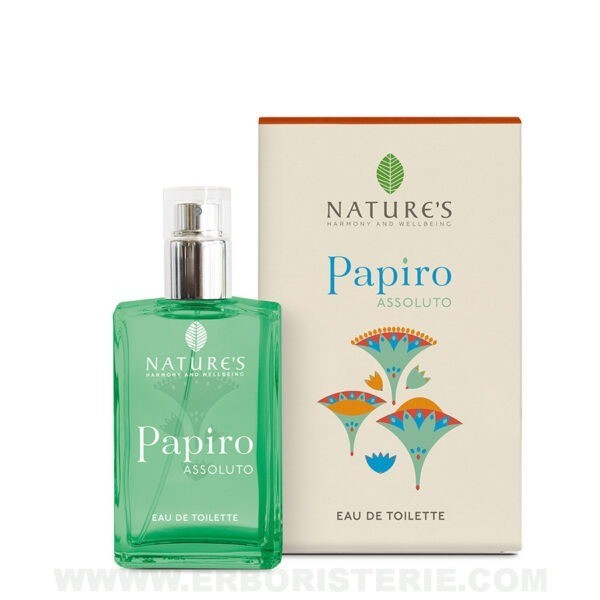 Papiro Assoluto Eau de Toilette. Profumo Unisex Sensuale e Persistente Nature's