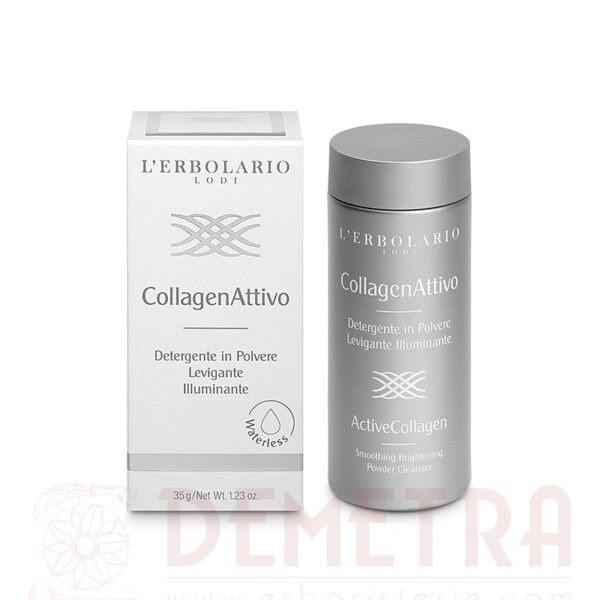 CollagenAttivo Detergente in Polvere Levigante Illuminante con Collagene biomimetico L'Erbolario