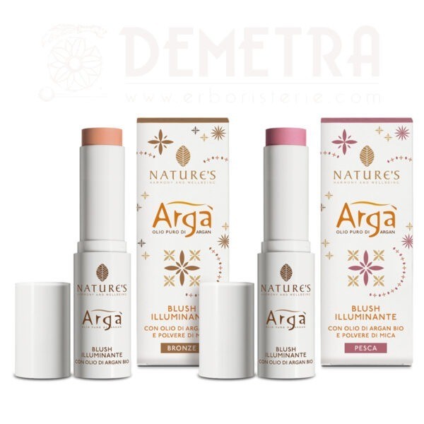 Blush Illuminante Argà crea punti luce e sottolineare la luminosità