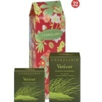Regalo Vetiver Lozione Dopobarba e Sapone profumato in scatola autoformante