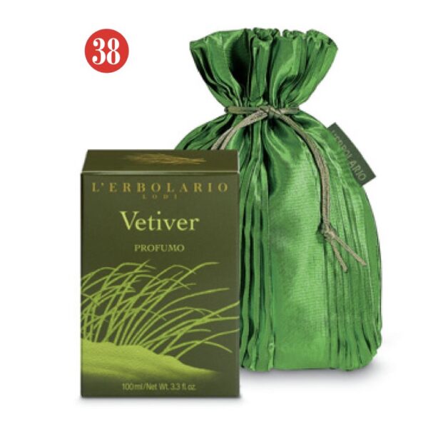 Regalo Vetiver Profumo 100ml in sacchetto Plissé