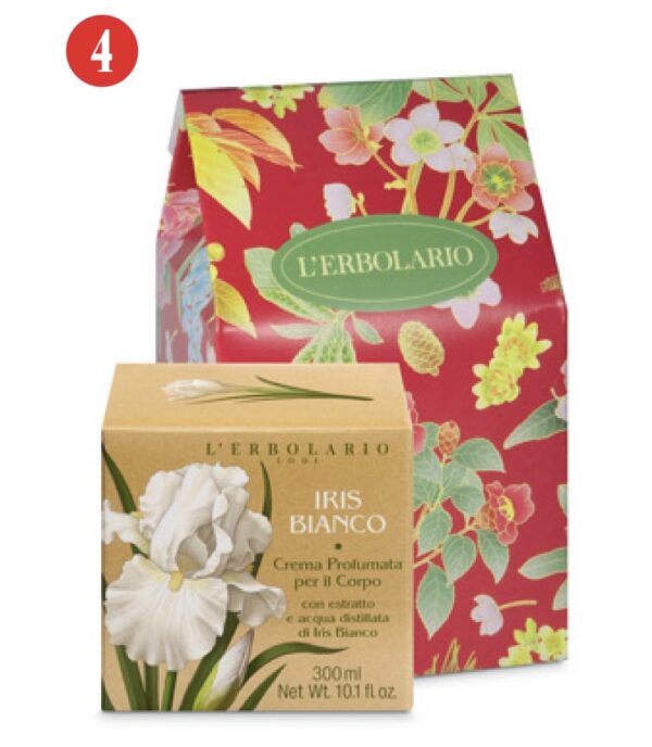 Regalo Iris Bianco Crema Corpo Profumata in bauletto autoformante da 1 prodotto