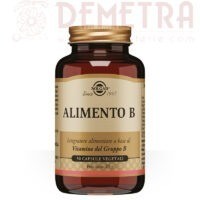 Alimento B 50 capsule Vitamine del Gruppo B (B1, B2, B3, B5, B6, B7, B8, B9, B12) Solgar
