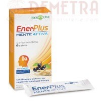 EnerPlus Mente Attiva per l'energia e la concentrazione 12 stick monodose Biosline