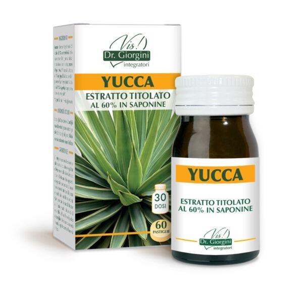 Yucca estratto titolato 60 pastiglie (Yucca schidigera) dr. Giorgini