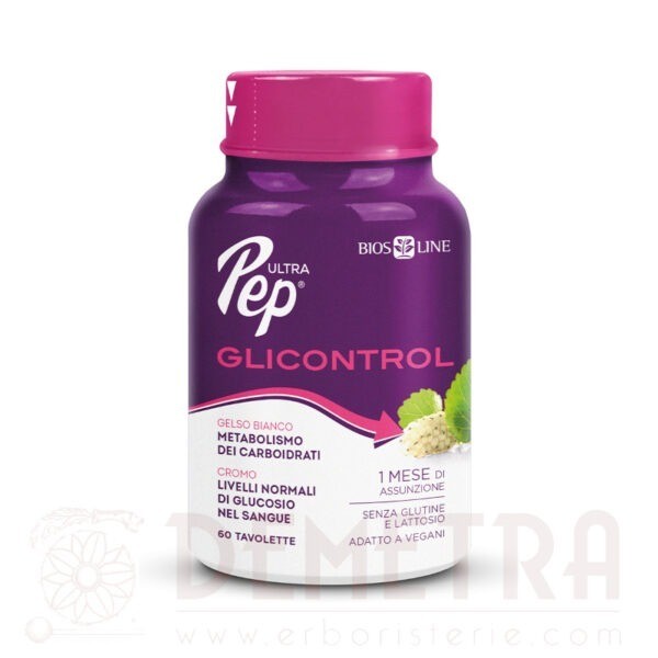 Ultra Pep® Glicontrol. Metabolismo dei carboidrati e controllo glicemico. Biosline