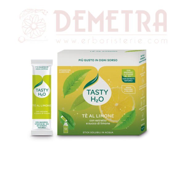 Insaporitore per acqua gusto Te' al Limone Tasty H2O 12 stick (ognuno per 500ml) Neavita