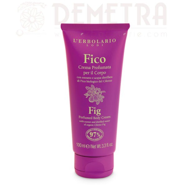 Crema Profumata per il Corpo Fico unisex 100ml L'Erbolario