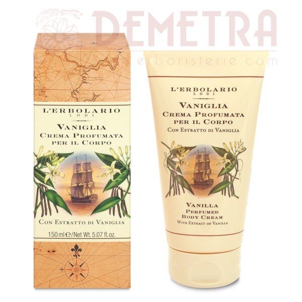 Crema Profumata per il Corpo Vaniglia 150ml L'Erbolario