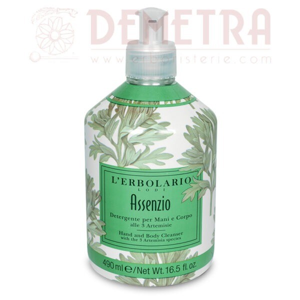 Detergente Mani e Corpo Assenzio Edizione speciale 490ml L'Erbolario