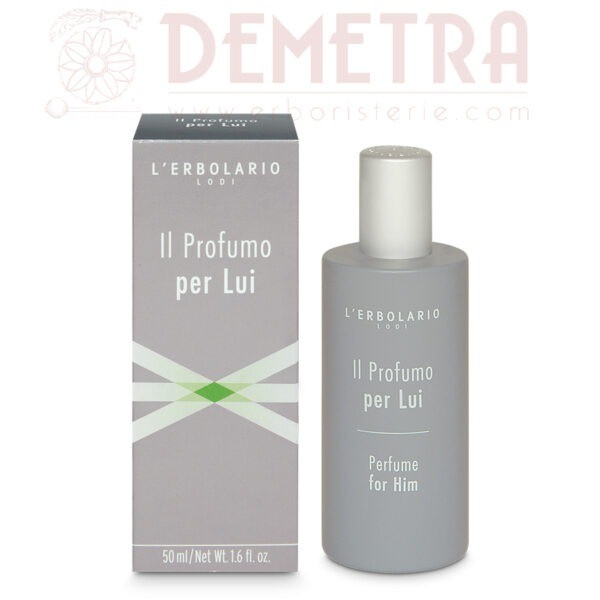 Il Profumo per Lui. Profumo da uomo fresco, agrumato e legnoso 50ml L'Erbolario
