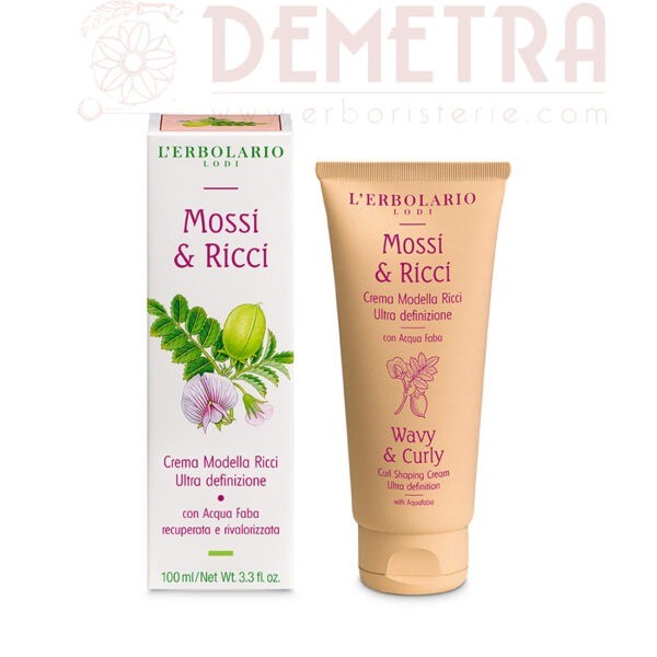 Crema Modella Ricci Ultra definizione Capelli Mossi & Ricci 100ml  L'Erbolario