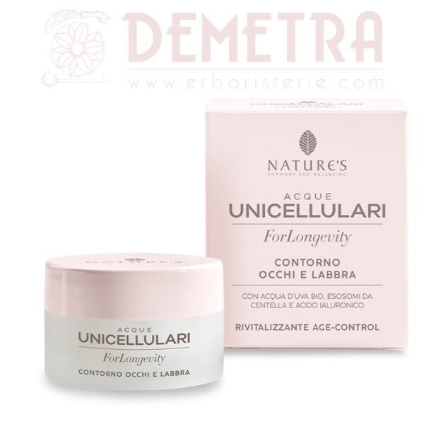 Contorno Occhi e Labbra agli Esosomi di Centella 30ml Nature's rivitalizzante e age-control